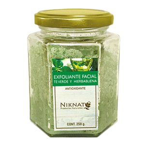 Exfoliante Facial Té Verde y Hierbabuena 250g