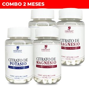 Citrato de Potasio y Magnesio 2 meses