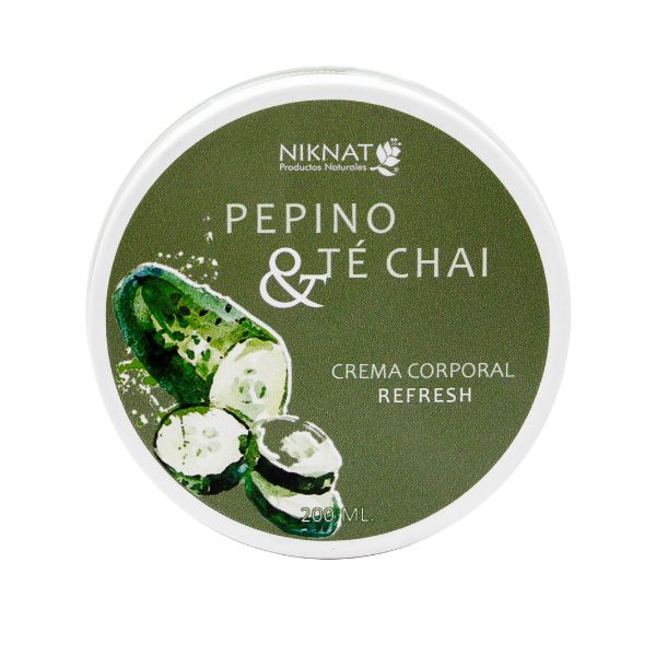 Crema Corporal Pepino & Té Chai 200ml