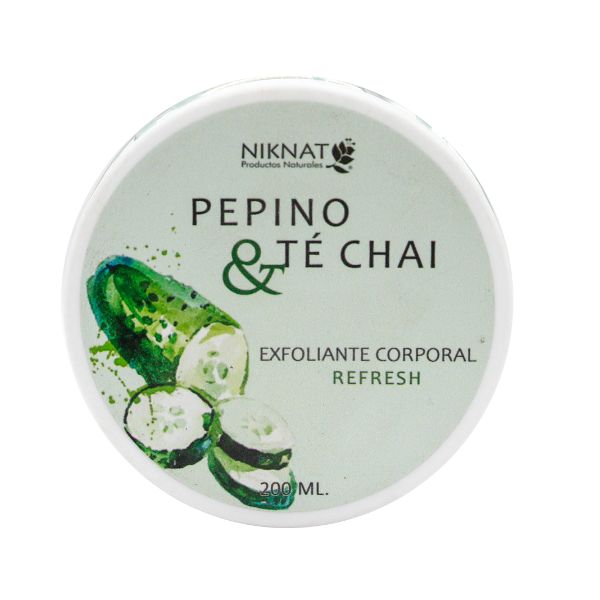 Exfoliante Corporal Pepino & Té Chai 200ml