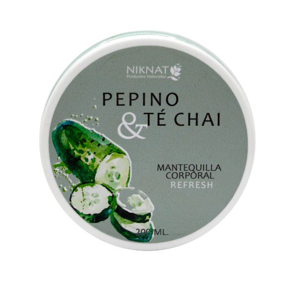 Mantequilla Corporal Pepino & Té Chai 200ml